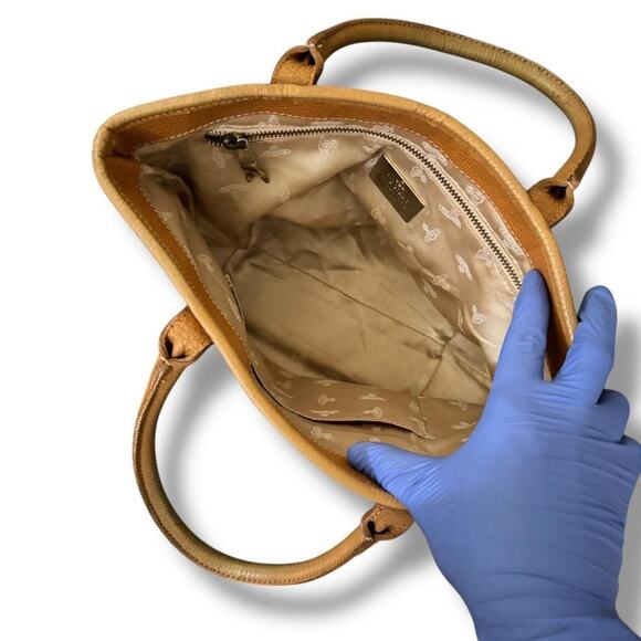 Vivienne Westwood Embossed Leather Handbag - Picture 5 of 6